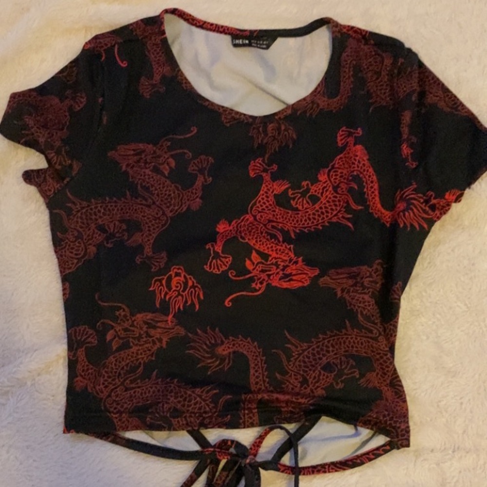 Cropped t from shein